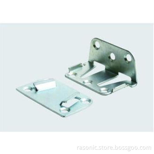 powder coating metal Bed rail brackets furniture bed bracke